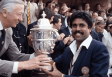 इंडिया ने वर्ल्ड कप में बना दिए नए रिकॉर्ड kapil dev with the cup